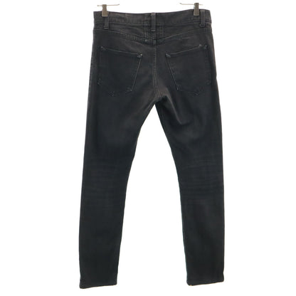 SAINT LAURENT Japanese-Made Black Denim Size W29