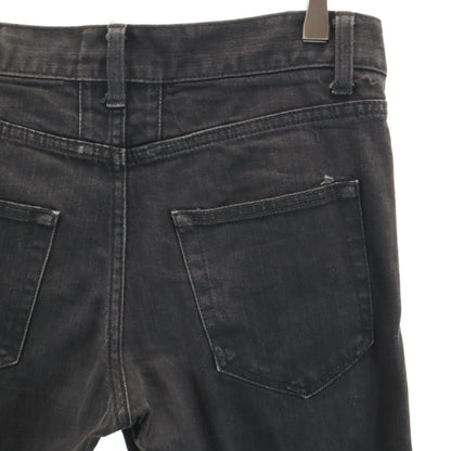 SAINT LAURENT Japanese-Made Black Denim Size W29