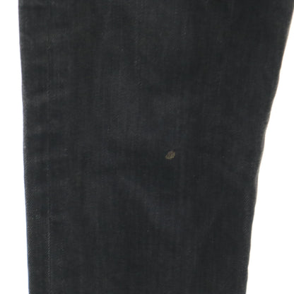 SAINT LAURENT Japanese-Made Black Denim Size W29