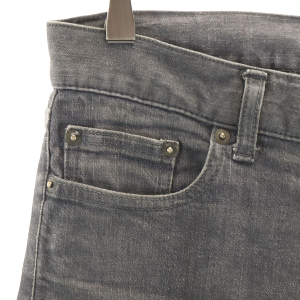 SAINT LAURENT Japanese-Made Gray Denim Size W29