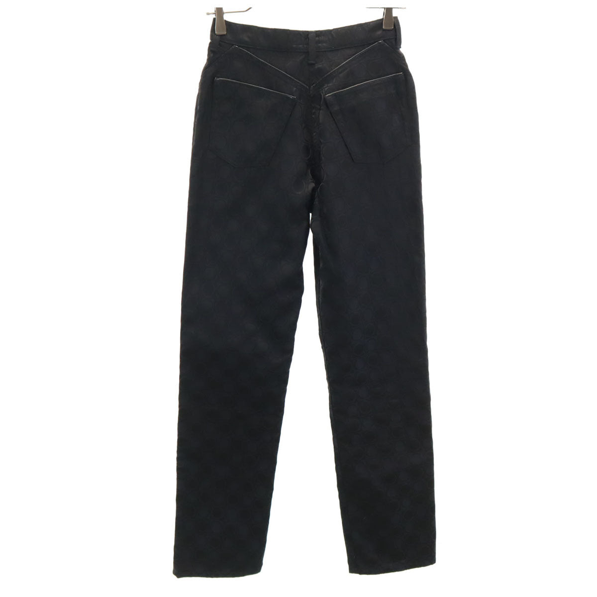 SalvatoreFerragamo Italian Patterned Pants Black Size 38