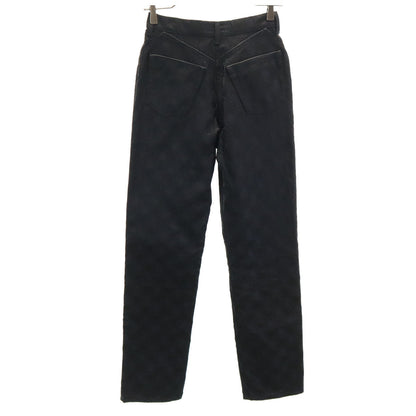 SalvatoreFerragamo Italian Patterned Pants Black Size 38