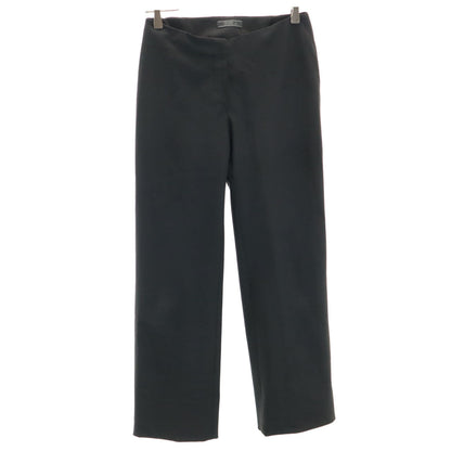 PRADA Italian Nylon Pants Black Size 42