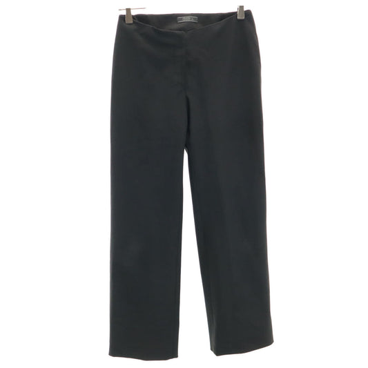 PRADA Italian Nylon Pants Black Size 42