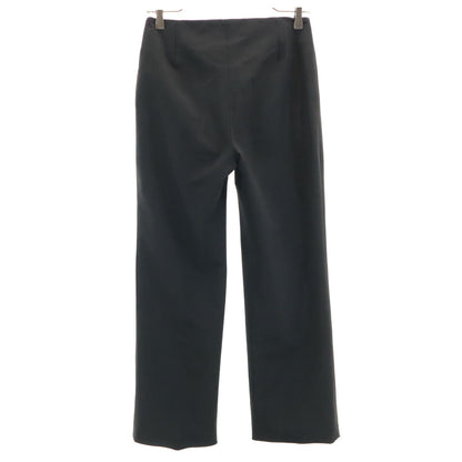 PRADA Italian Nylon Pants Black Size 42