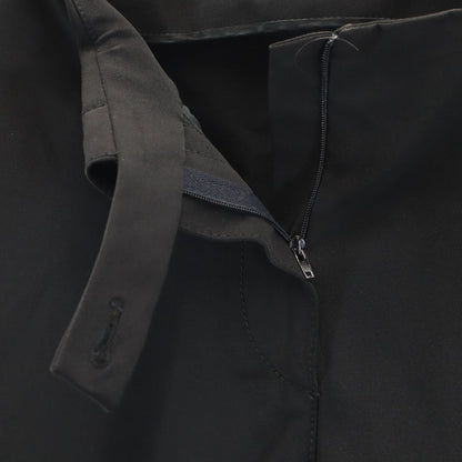 PRADA Italian Nylon Pants Black Size 42