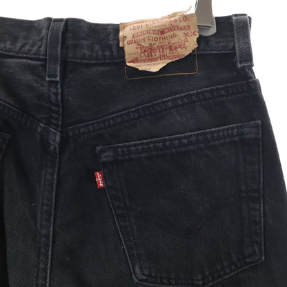 Levi's 90s 501 USA Made Straight Jeans Black Size W29