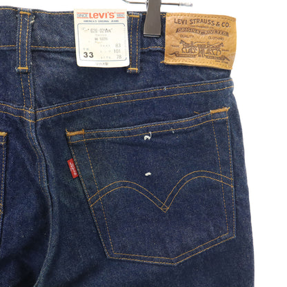 Levi's 90s 626 Deadstock Ankle Length Indigo Blue Jeans Size W33
