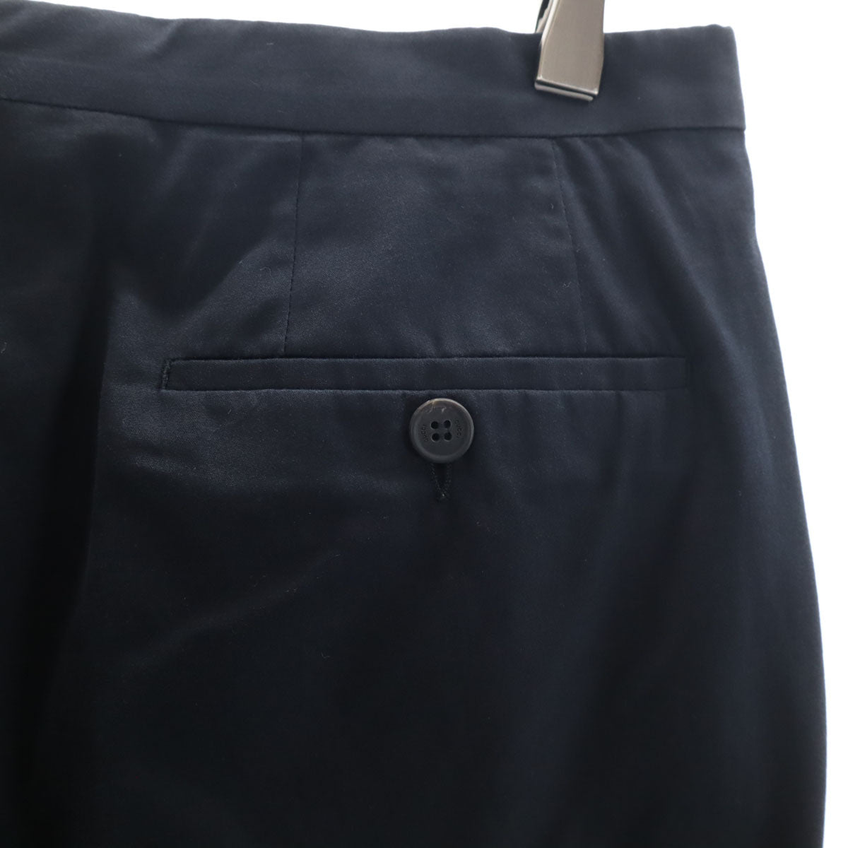 GUCCI Italian Cotton Pants Black Size 48