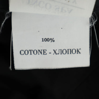 GUCCI Italian Cotton Pants Black Size 48