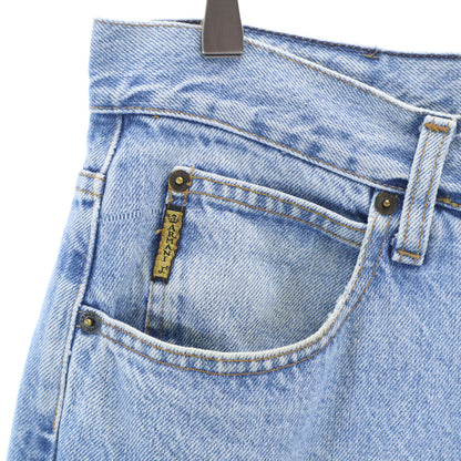 ARMANI JEANS 90s Italian Tapered Washed Denim Jeans Size W34