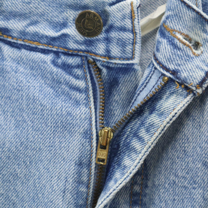 ARMANI JEANS 90s Italian Tapered Washed Denim Jeans Size W34