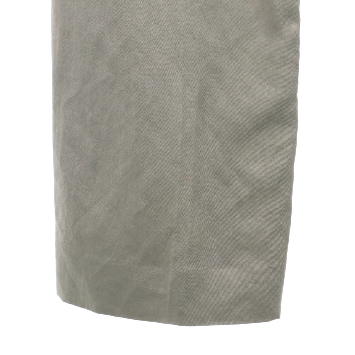 GIVENCHY Linen Blend Slacks Grey Brown Size 36