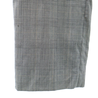 PRADA Hungarian Made Glen Check Slacks Gray Size 48R