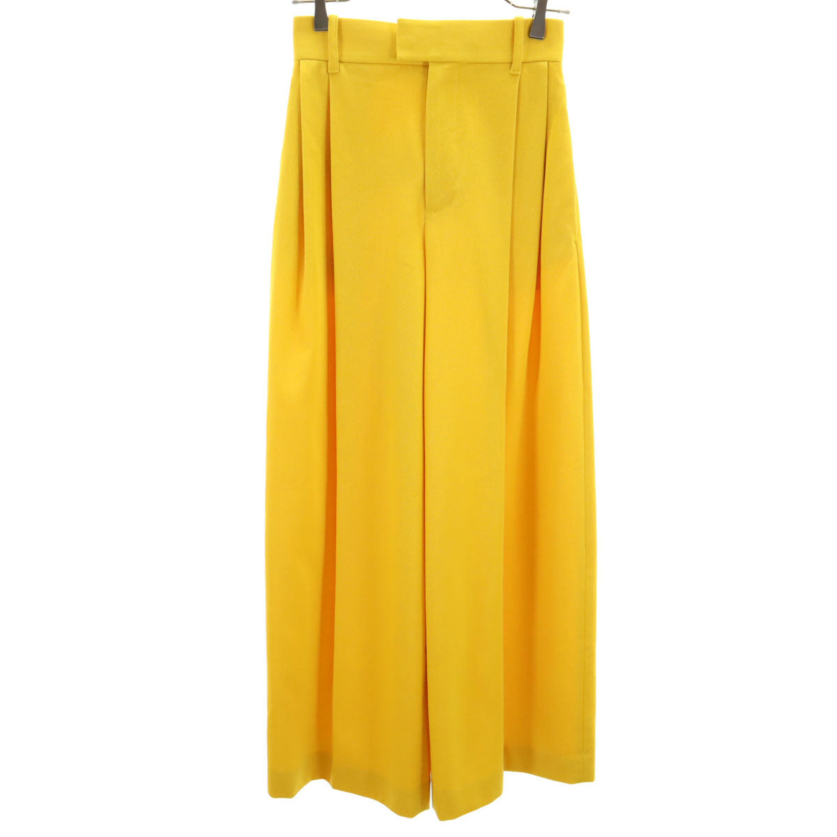 BOTTEGAVENETA Italian Yellow Wide Pants Size 34