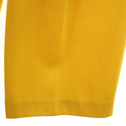 BOTTEGAVENETA Italian Yellow Wide Pants Size 34