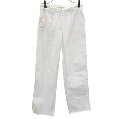 MARTIN MARGIELA Italian Made Straight Pants White Size 38