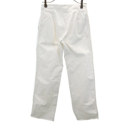 MARTIN MARGIELA Italian Made Straight Pants White Size 38