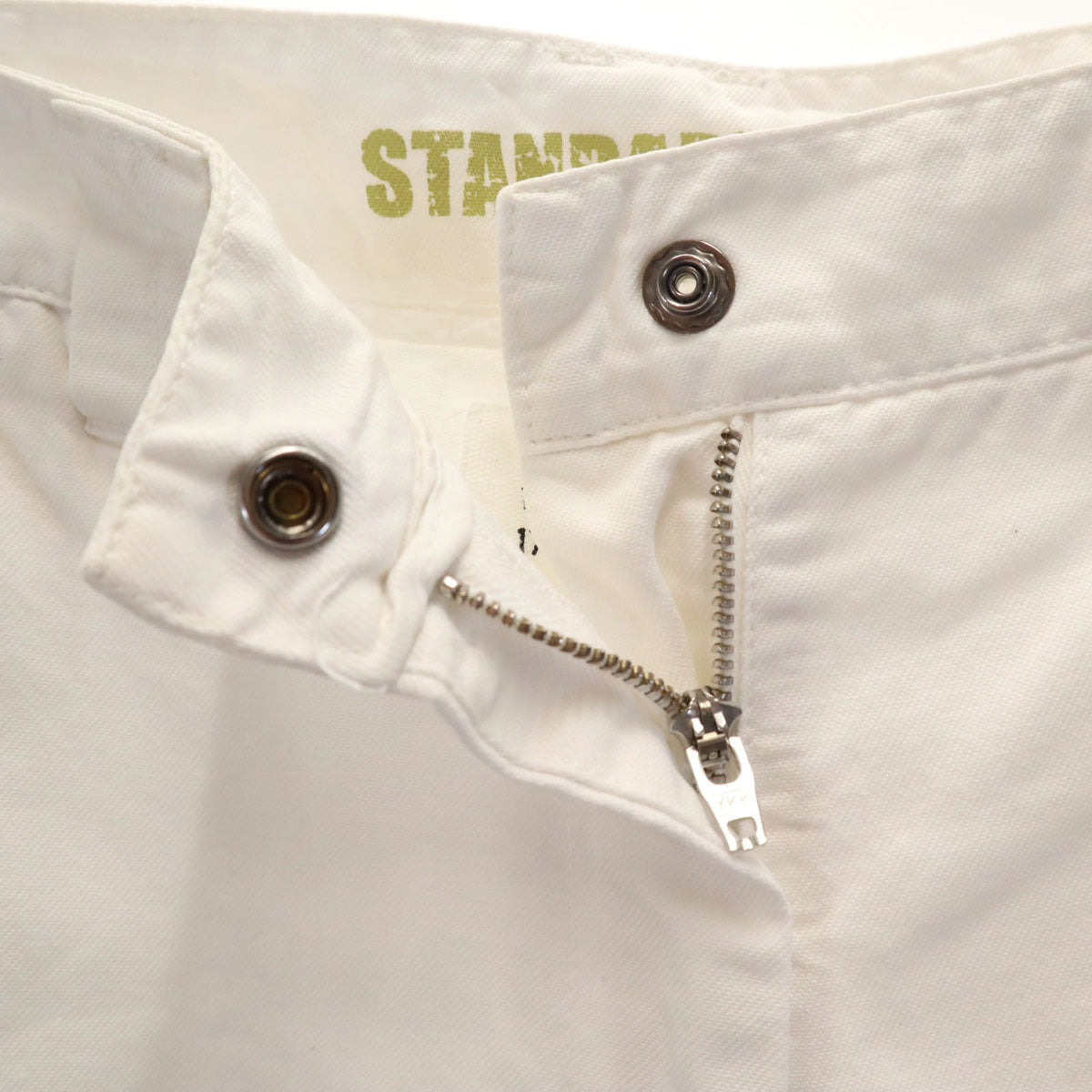MARTIN MARGIELA Italian Made Straight Pants White Size 38