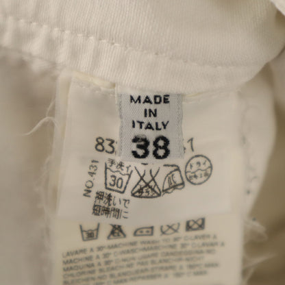 MARTIN MARGIELA Italian Made Straight Pants White Size 38