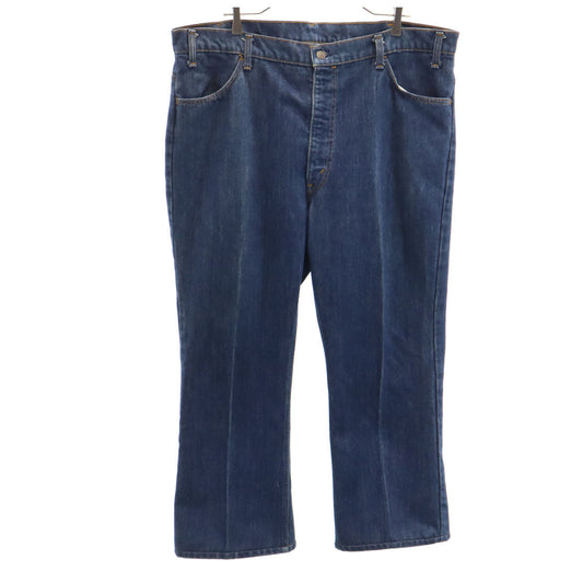 Levi's 70s Vintage Orange Tab 646 Bell Bottom Jeans Indigo