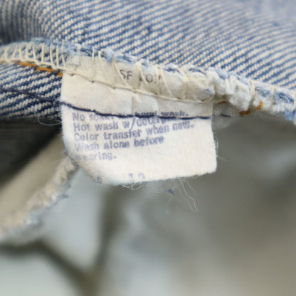 Levi's 70s Vintage Orange Tab 646 Bell Bottom Jeans Indigo