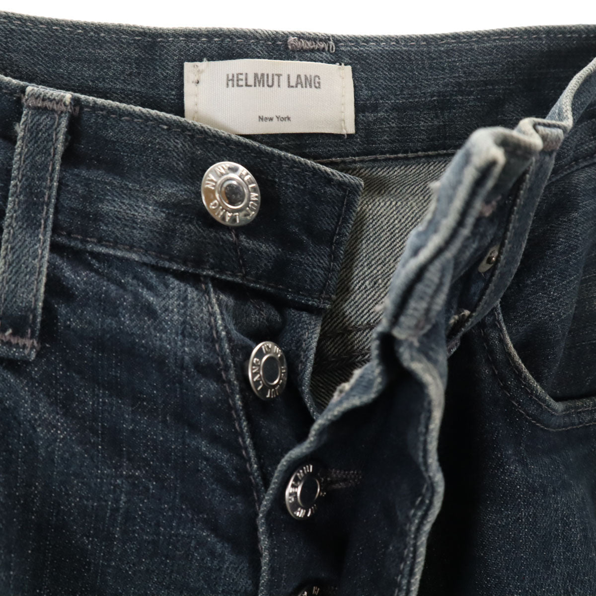 HELMUT LANG Made in USA Straight Indigo Jeans Size W30