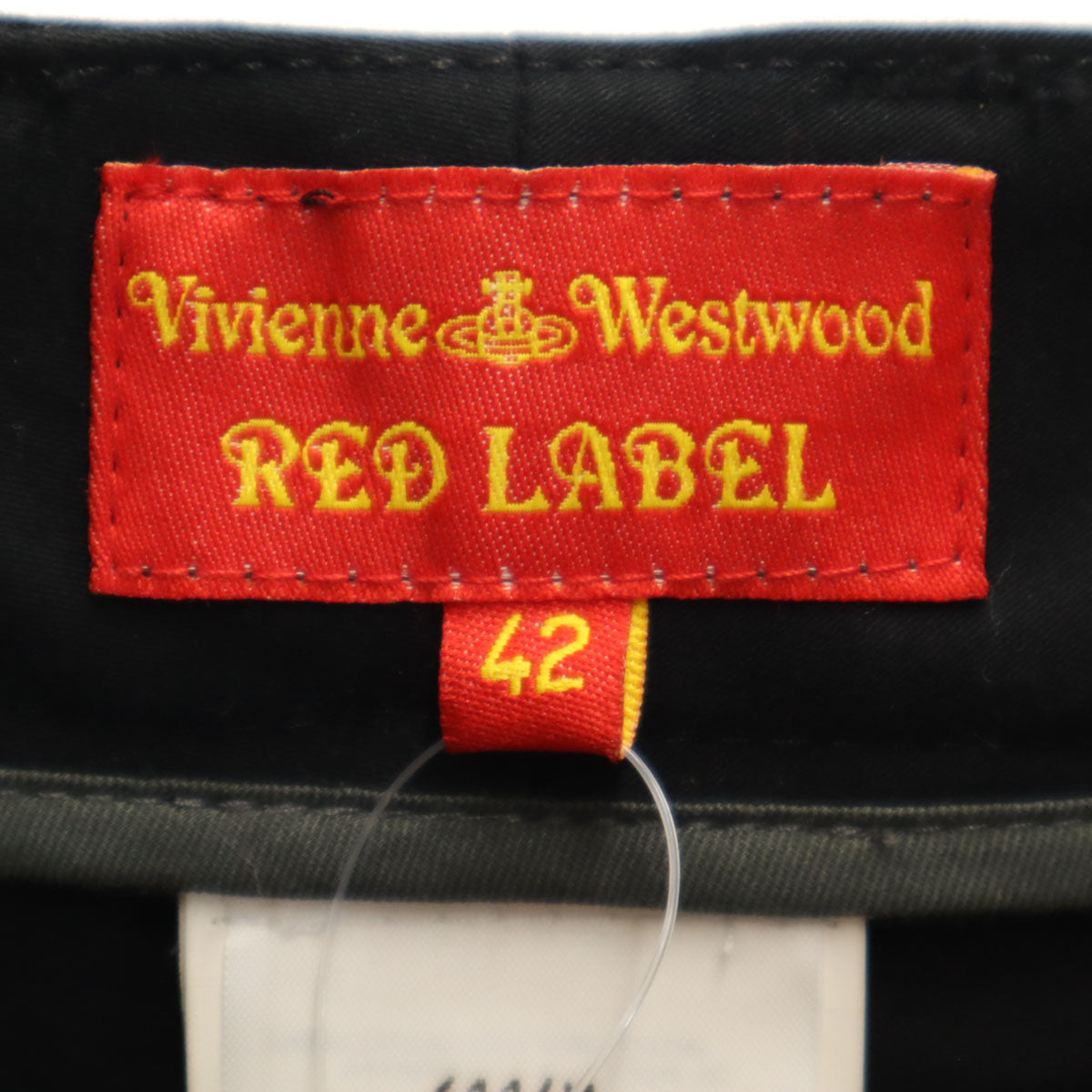 Vivienne Westwood RED LABEL Italian Pants Black Size 42