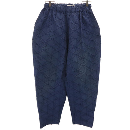ISSEY MIYAKE Pleated Tapered Pants Blue Size 2