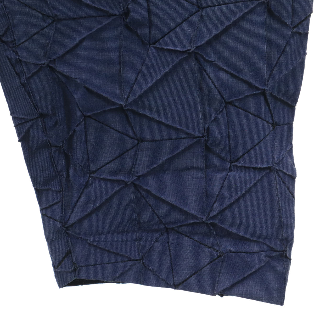 ISSEY MIYAKE Pleated Tapered Pants Blue Size 2