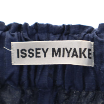 ISSEY MIYAKE Pleated Tapered Pants Blue Size 2