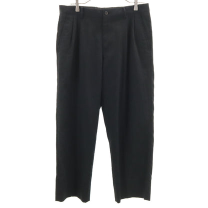 ISSEY MIYAKE WHITE LABEL Crinkle Slacks Black Size 3
