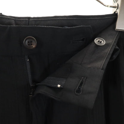 ISSEY MIYAKE WHITE LABEL Crinkle Slacks Black Size 3