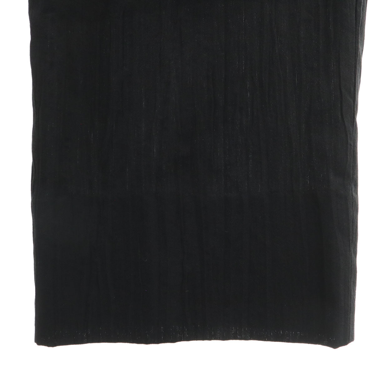 ISSEY MIYAKE WHITE LABEL Crinkle Slacks Black Size 3