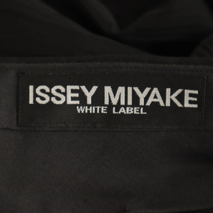 ISSEY MIYAKE WHITE LABEL Crinkle Slacks Black Size 3