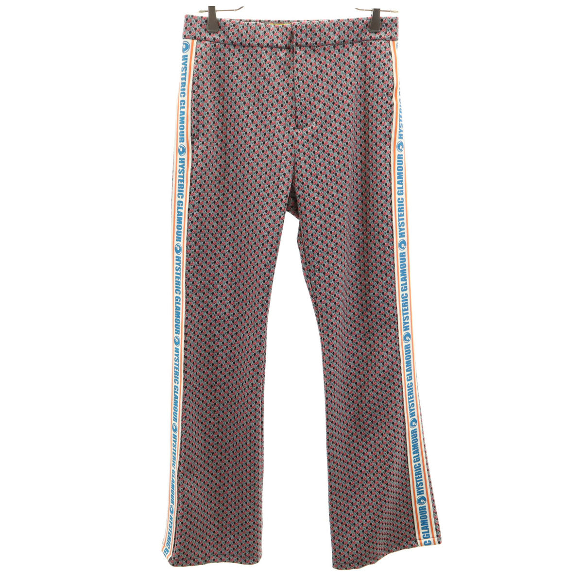 HYSTERIC GLAMOUR Dizzy & Milky Logo Flare Pants Multi Size M