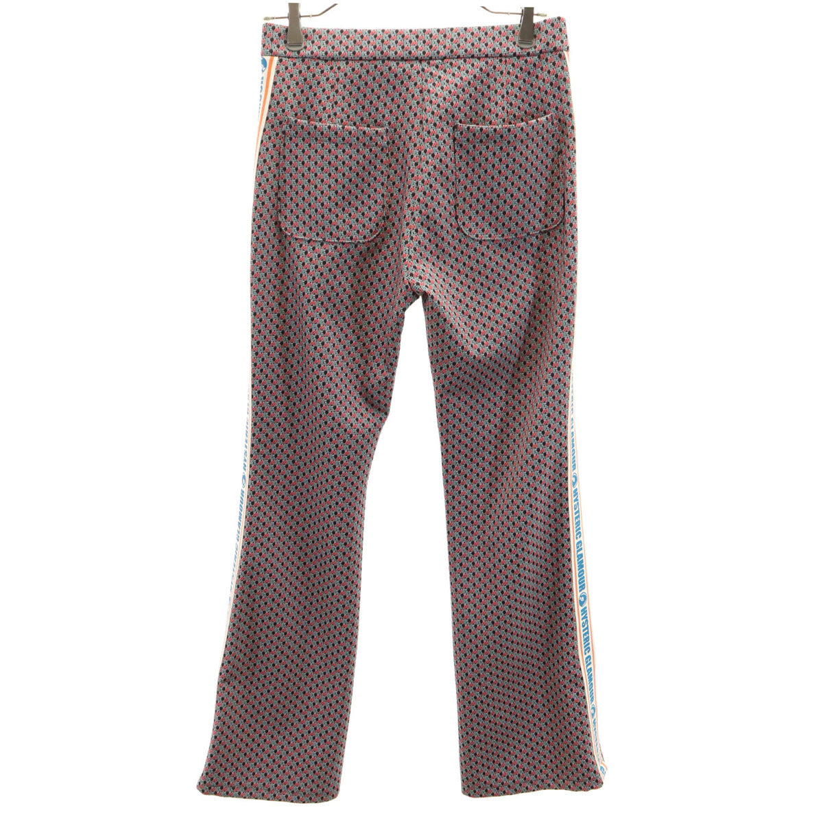 HYSTERIC GLAMOUR Dizzy & Milky Logo Flare Pants Multi Size M