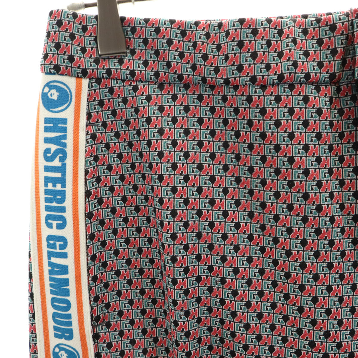 HYSTERIC GLAMOUR Dizzy & Milky Logo Flare Pants Multi Size M