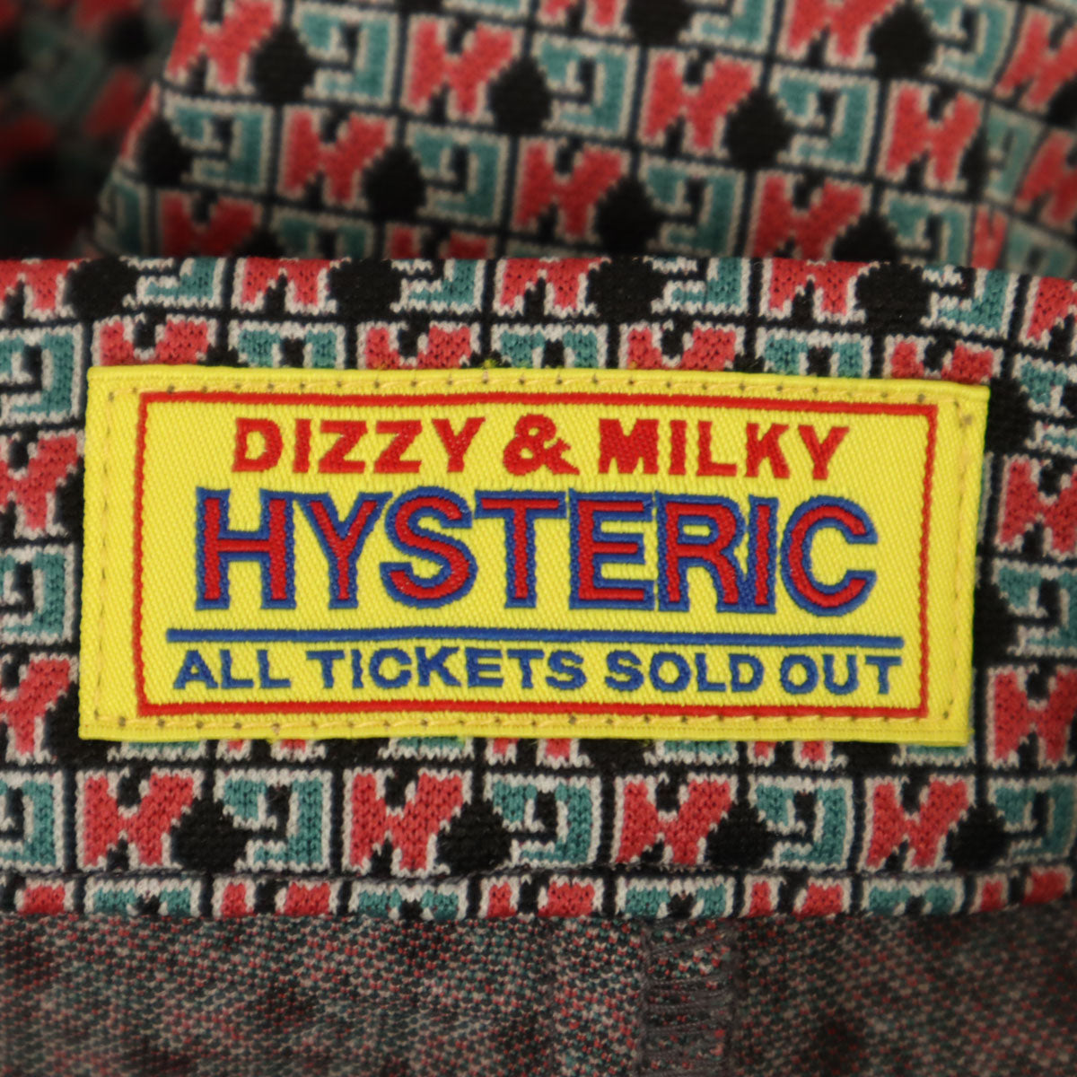 HYSTERIC GLAMOUR Dizzy & Milky Logo Flare Pants Multi Size M