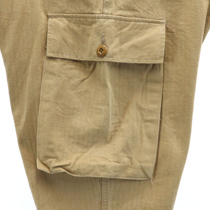 Bape A BATHING APE Japanese Work Pants Beige Size M