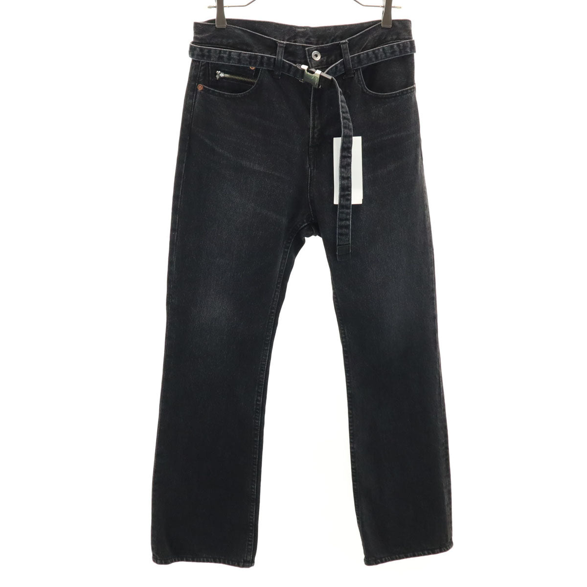 Sacai Made in Japan Black Denim Size 1