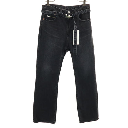 Sacai Made in Japan Black Denim Size 1