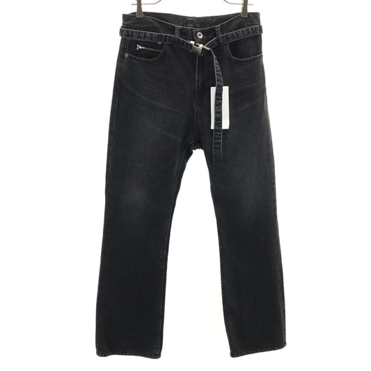 Sacai Made in Japan Black Denim Size 1