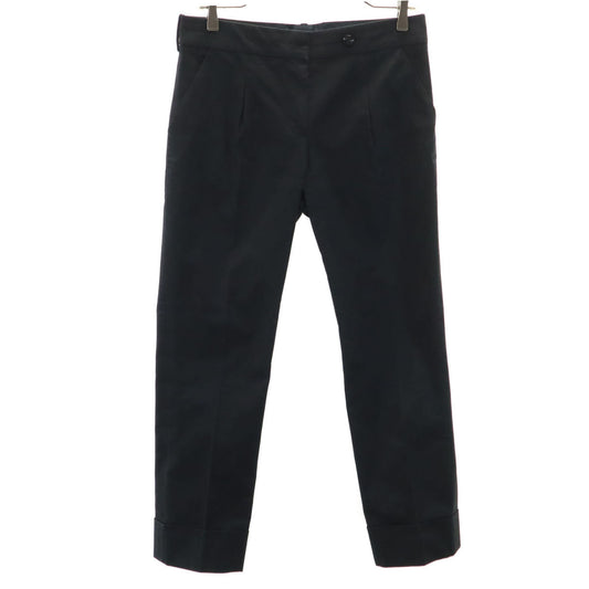 LOUIS VUITTON French Tapered Pants Black Size 38