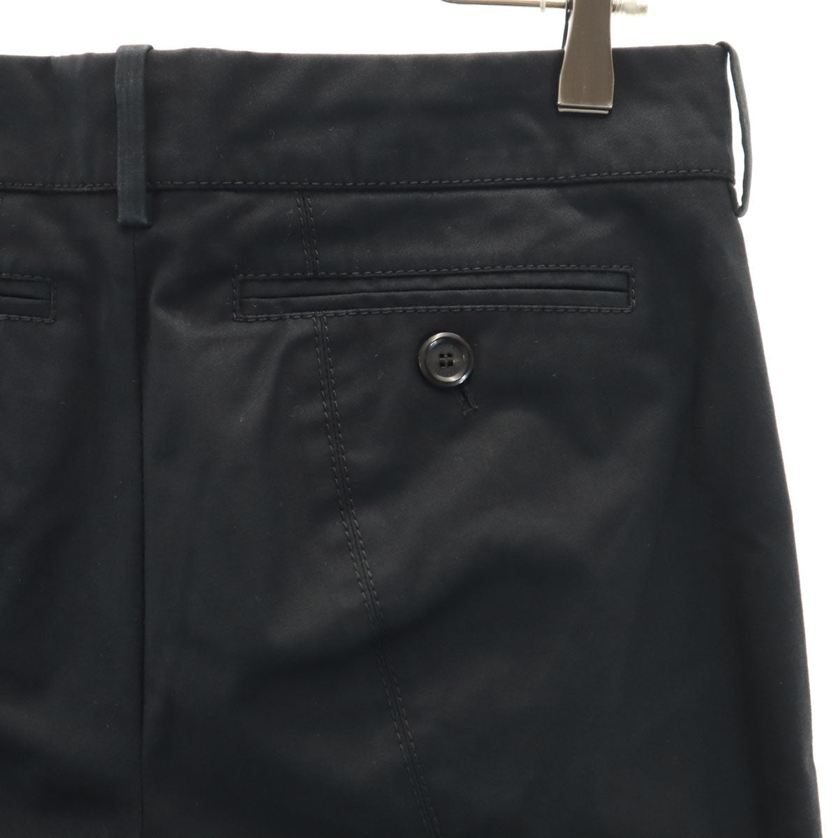 LOUIS VUITTON French Tapered Pants Black Size 38