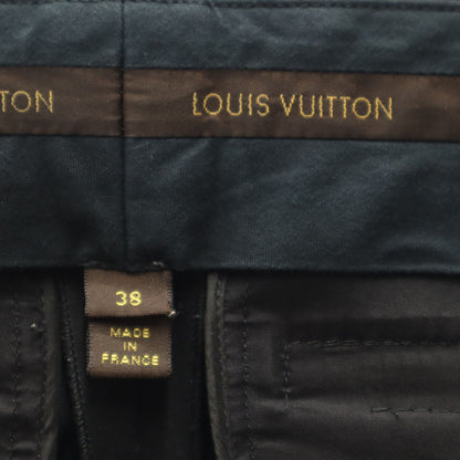 LOUIS VUITTON French Tapered Pants Black Size 38
