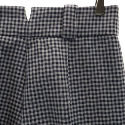 FENDI Gingham Check Pants Size 40
