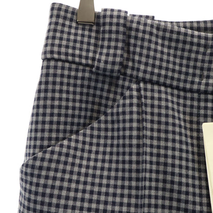 FENDI Gingham Check Pants Size 40