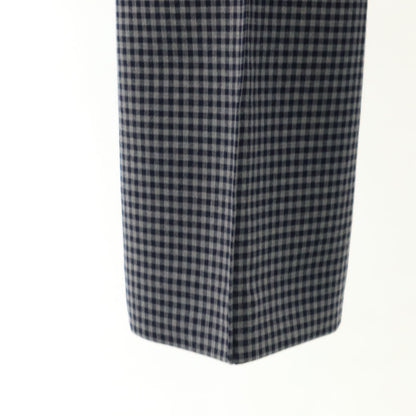 FENDI Gingham Check Pants Size 40