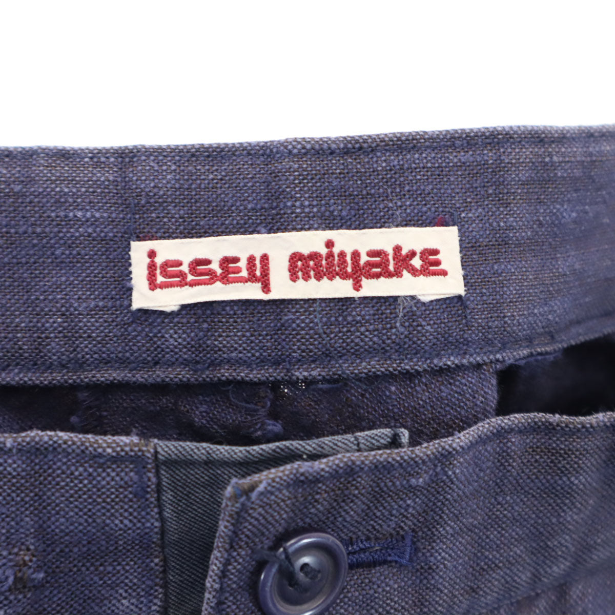 ISSEY MIYAKE 70s Early Tag Pants Purple